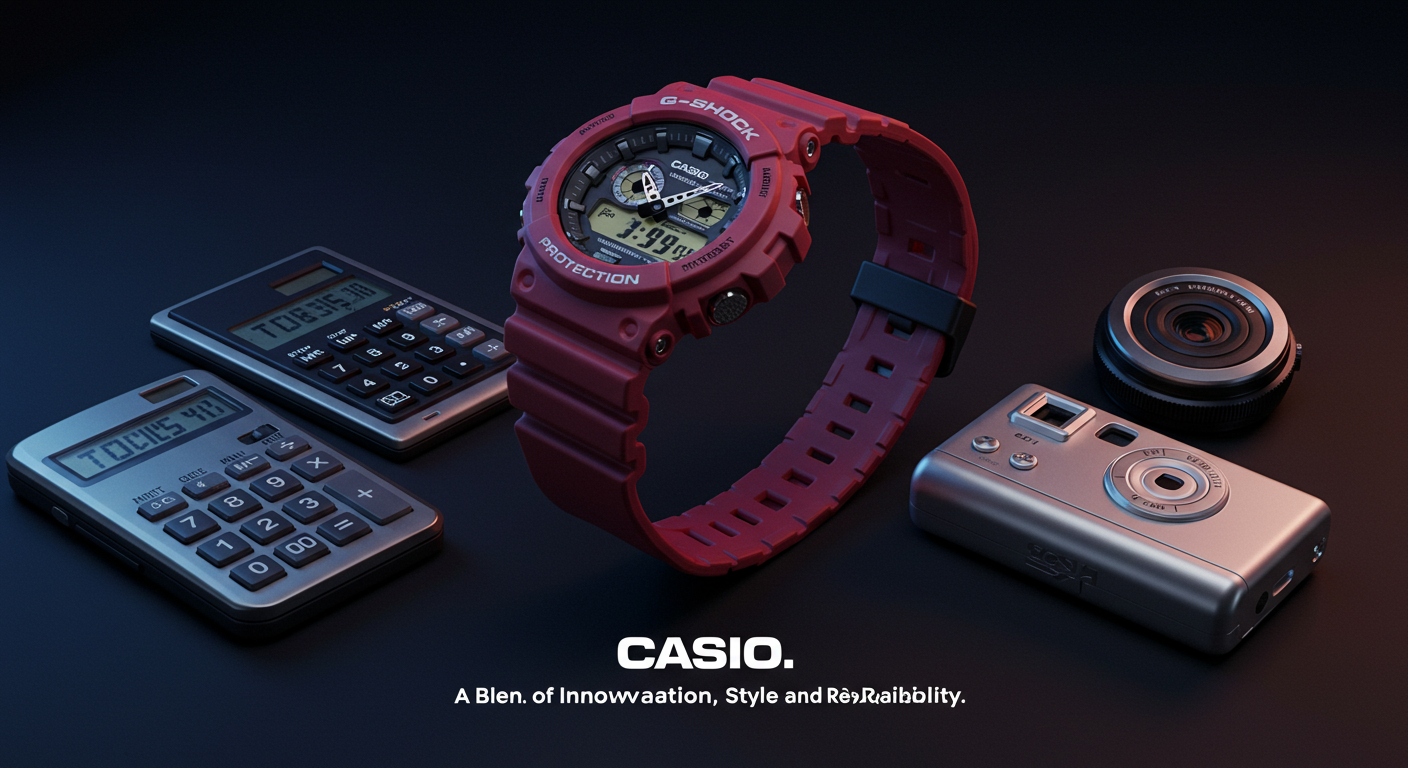 Casîo: A Legacy of Innovation, Style, and Technology
