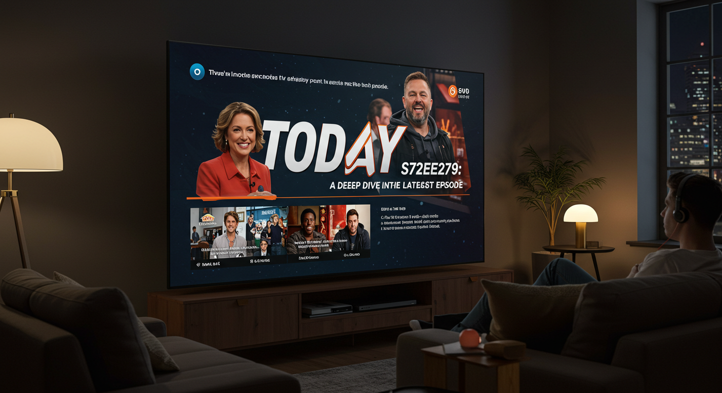 Today S72E279: A Deep Dive into the Latest Episode