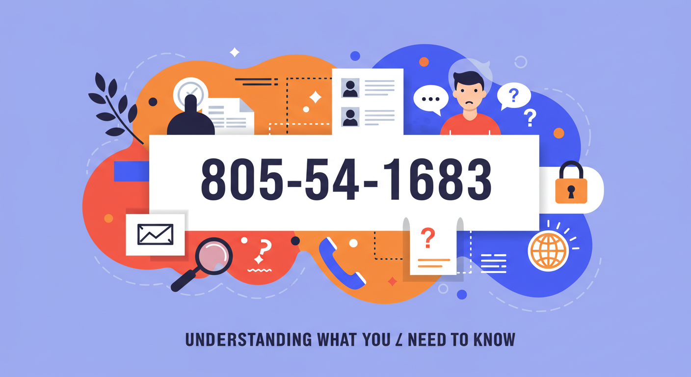 Understanding 805-354-1683: What You Need to Know