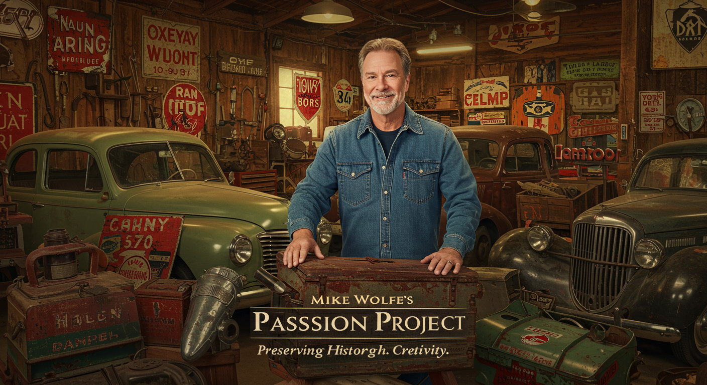 Mike Wolfe Passion Project: Preserving History Through Creativity