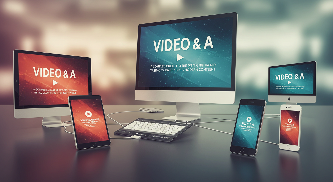 Video&a: A Complete Guide to the Digital Trend Shaping Modern Content